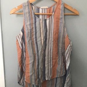 Striped tank top
